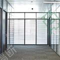 新款鋁合金百葉辦公室玻璃隔斷墻裝修時需要注意哪些問題？